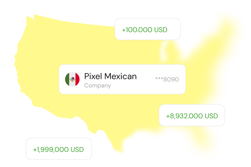 Receive U.S. dollars in the U.S. from your Mexican company with EFEX