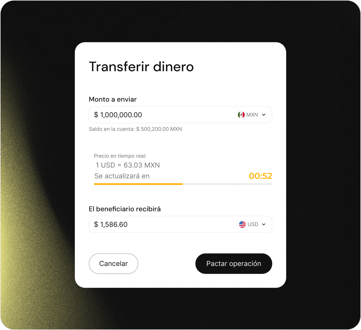 Hero transferencias